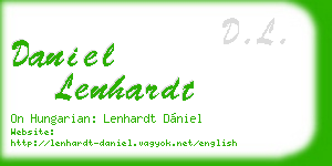 daniel lenhardt business card